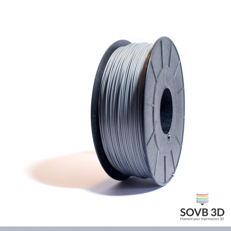 Filament ABS Gris Aluminium 1.75mm