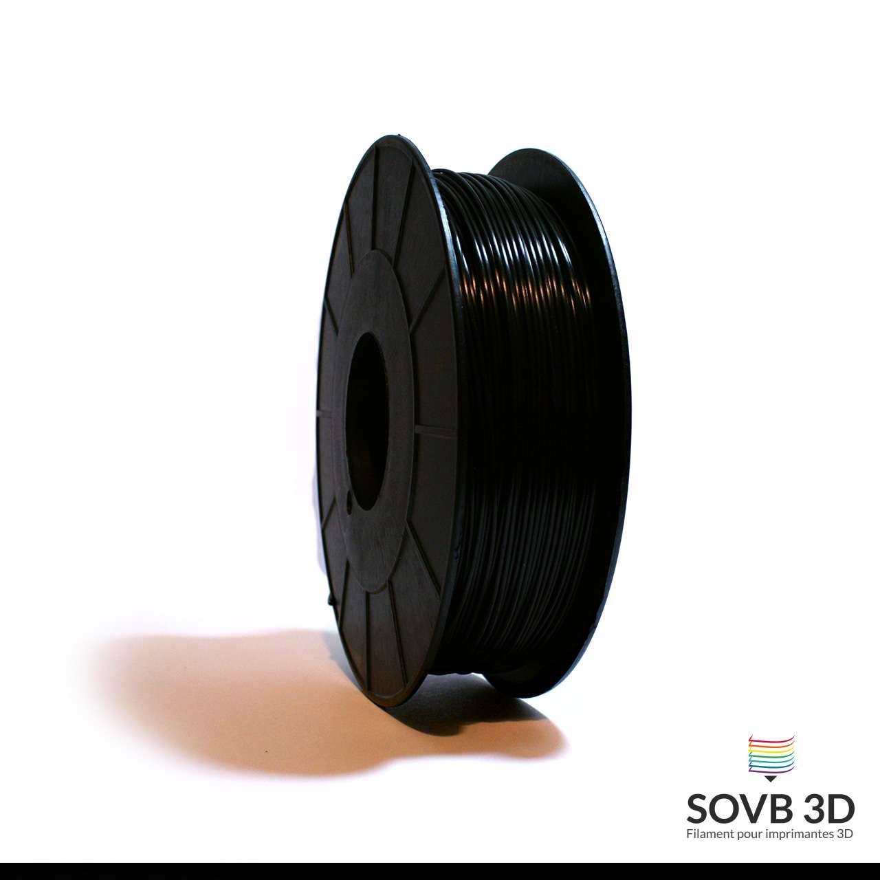 Filament 3D PLA Noir 1.75mm 1Kg - SOVB 3D