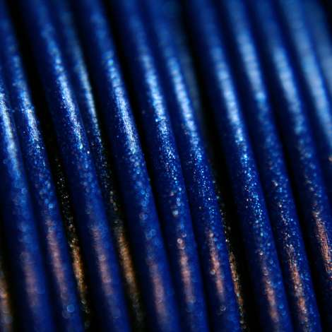 Fil PLA Bleu nuit alumine 1.75mm 1Kg