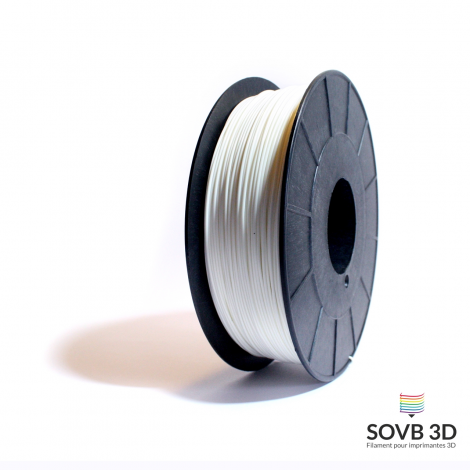 ABS PRO 3d Filament - 1,75 mm - 1 kg - Blanc - 3D&Print