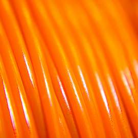 Fil PLA Orange fluo 1.75mm 2Kg