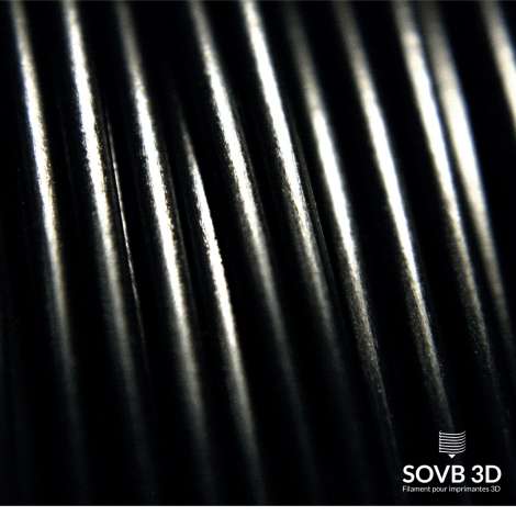 Filament 3D PLA Marron foncé 1.75mm 500g - SOVB 3D