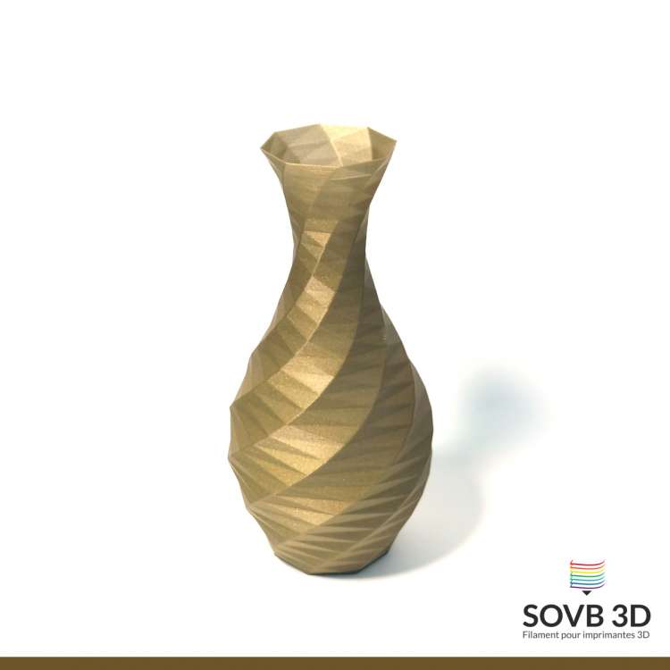 Filament 3D PLA Bronze 1.75mm 500g - SOVB 3D