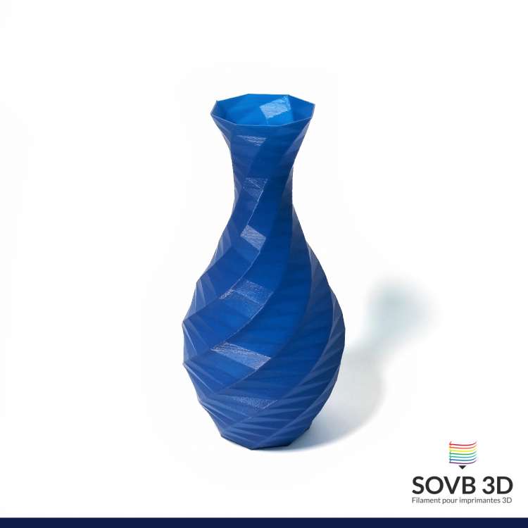 Filament 3D PLA Bleu 1kg, Capifil fabricant français de filaments 3D