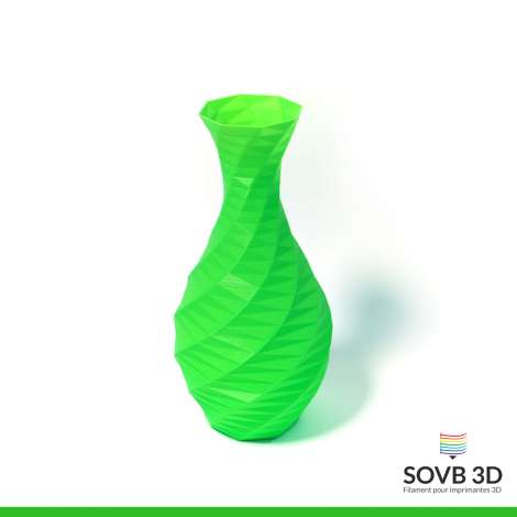 Rouleau filament PLA Arianeplast 1.75 mm 1kg - Vert Fluo