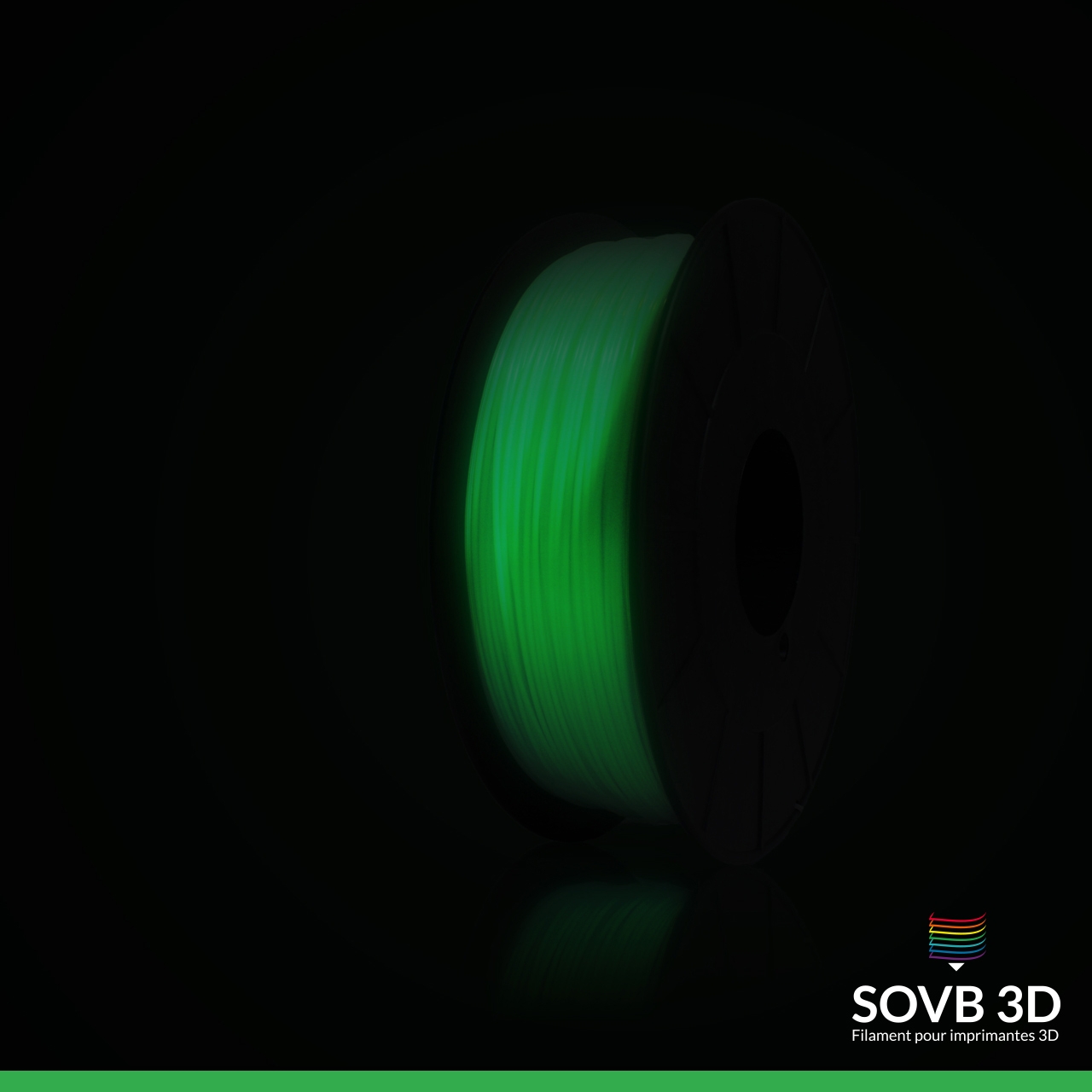 Filament 3D PLA Gris argent 1.75mm 1Kg - SOVB 3D