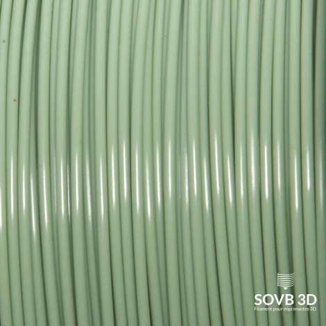 Fil PLA Vert pastel 1.75mm 1kg